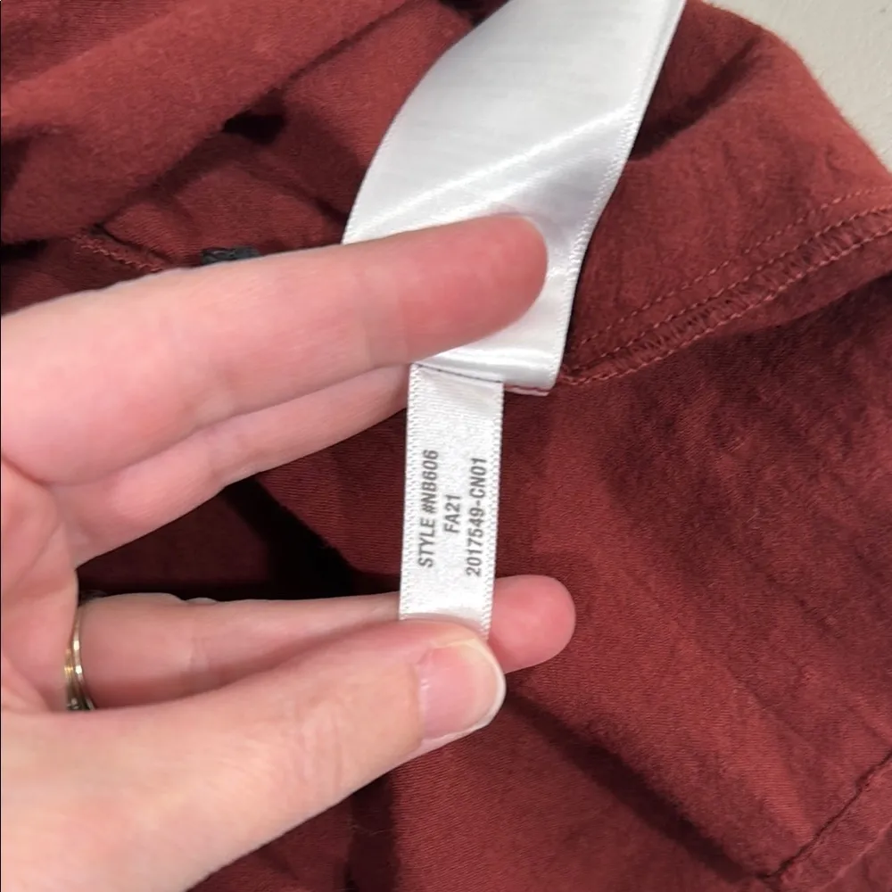 Madewell Sheer-Sleeve Mockneck Top in Clip Dot Size Small EUC - Image 14