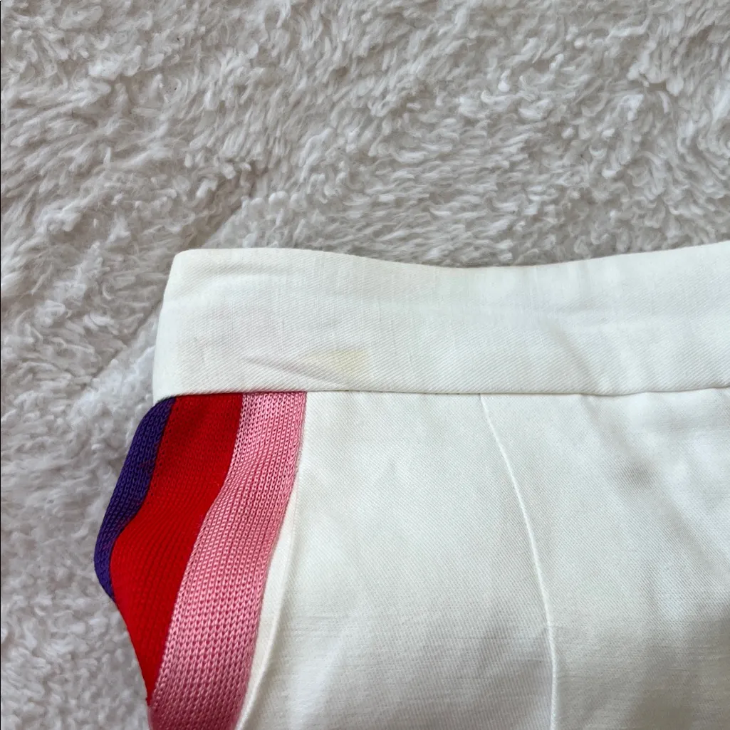 Sandro White Side Stripe Trouser Pants Size 36 - Image 9