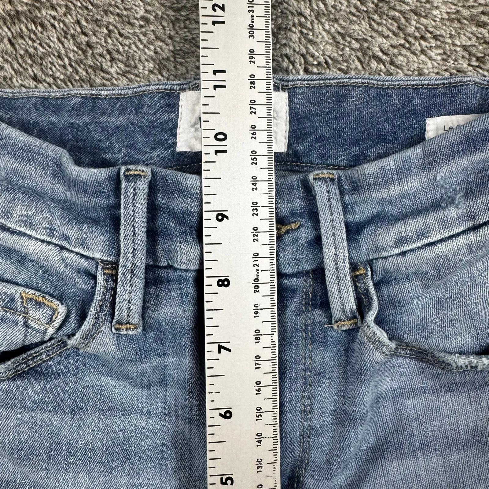 FRAME Denim Jean's LeCrop Mini Boot Women's 24 - Image 7