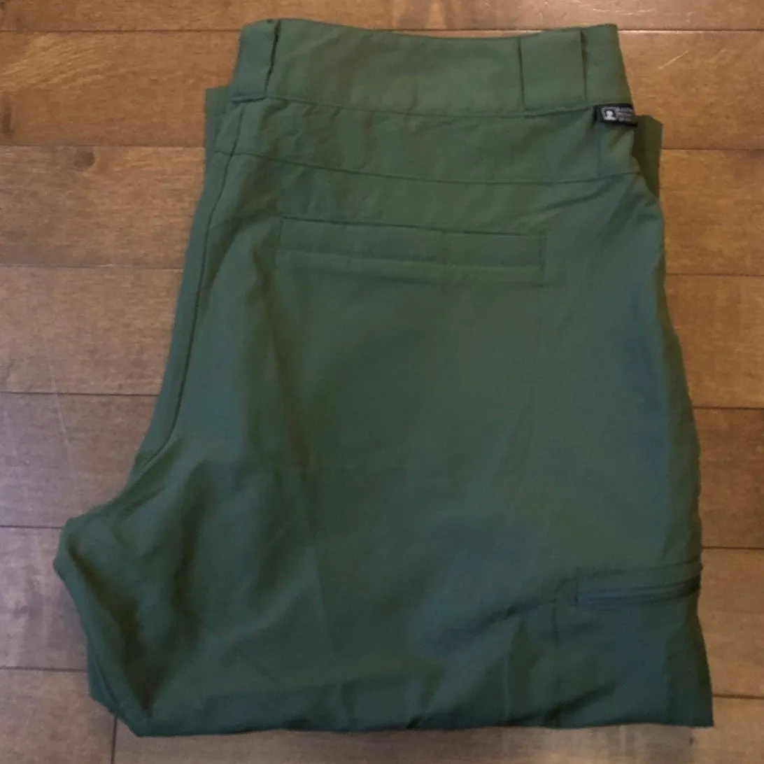 EMS® Women's Compass Trek Capri Green Pants outdoors summer size 12 - Image 3