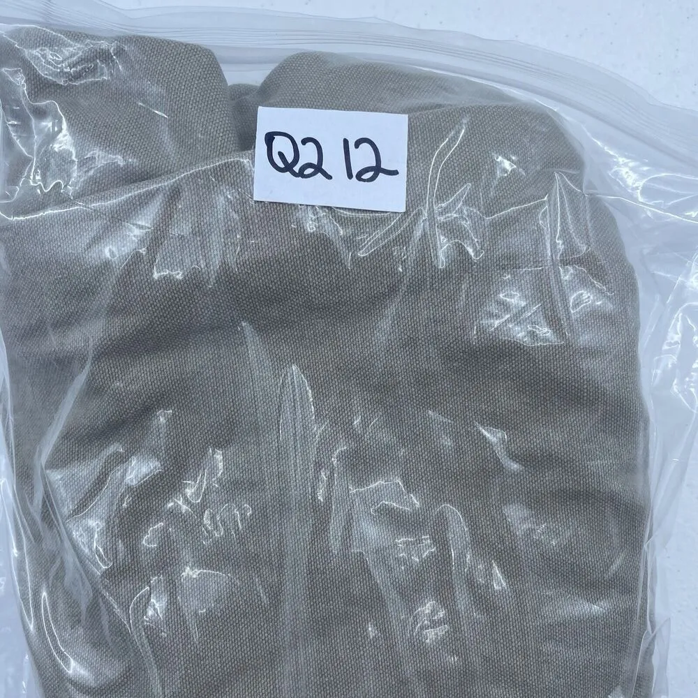 Vtg American Eagle Size 8 Cargo Pants Wide Leg High Waisted Baggy Y2K Beige Tan - Image 14