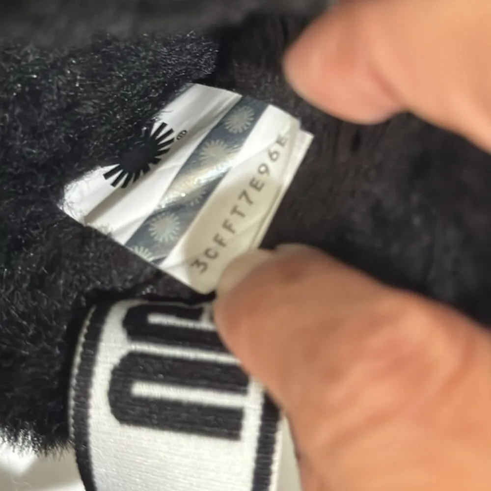 UGG Fluff Yeah Slides Shearling Mules Winter College Fall - Image 4