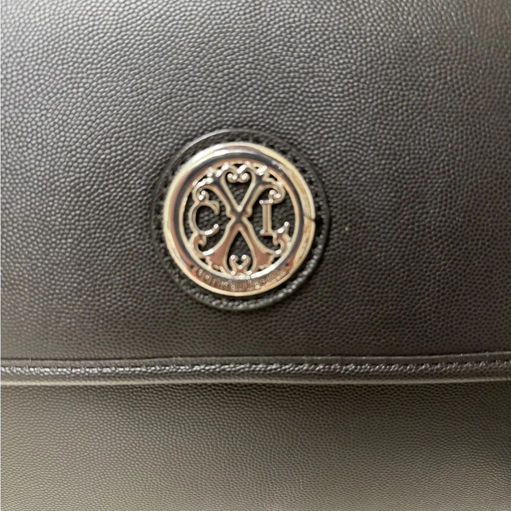 Christian Lacroix  Black Shoulder Bag with Silver Detail - Image 5