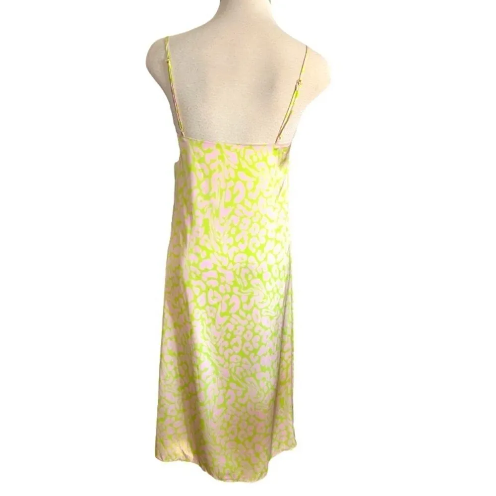 Cravings Spill The Tea Spring Slip Dress Size M Size M - Image 8