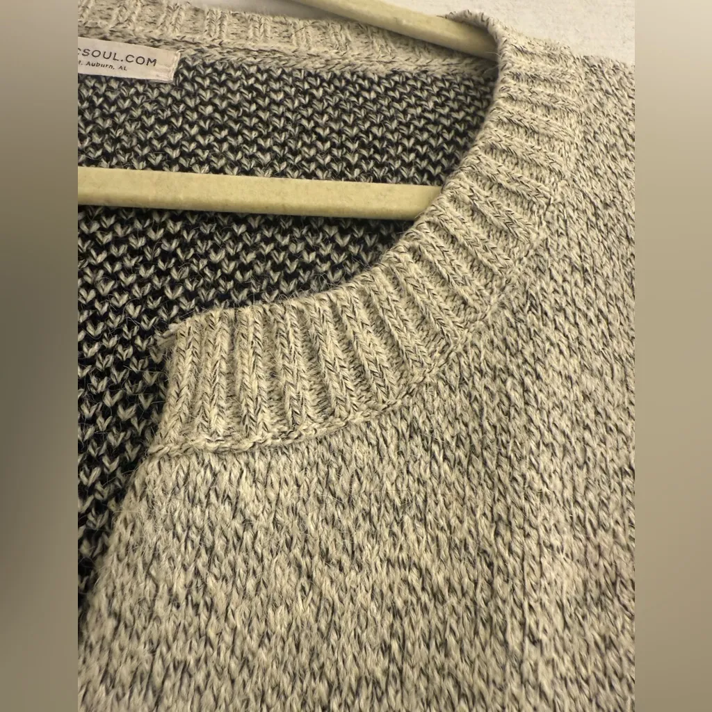 Chic Soul Fuzzy by the Fire Aztec Desert Fall Halloween Knit Cardigan - size 1X - Image 4