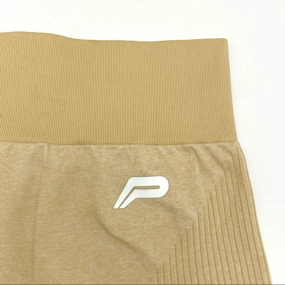 Pursue Fitness ADAPT Seamless High waisted Leggings Tan Size L Size L - Image 9