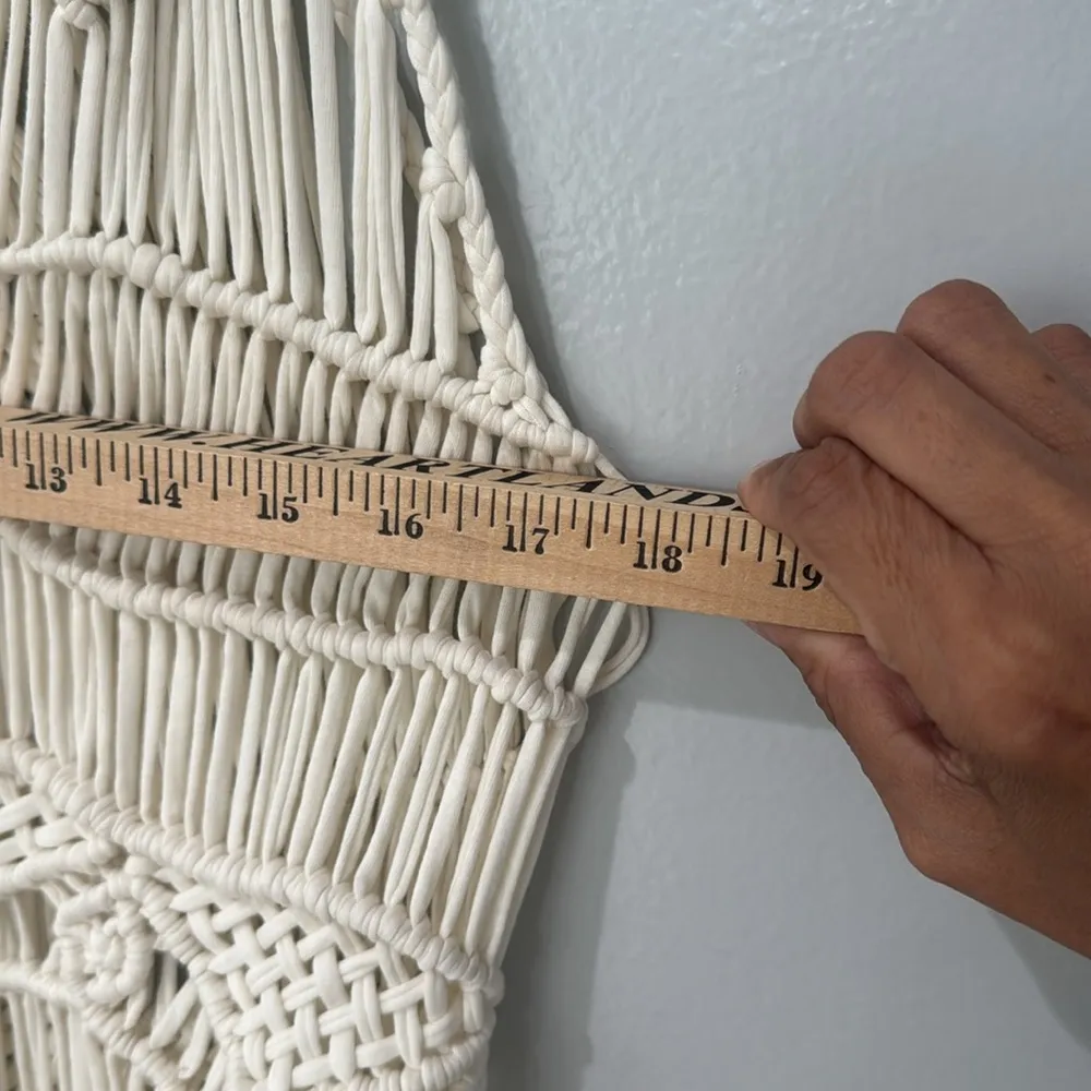 H&M Coachella Fringe Vest Women's Festival Concert Bohemian Sz M Crotchet - Image 9