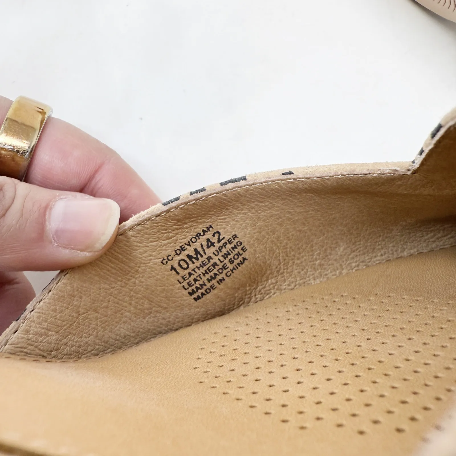 Corso Como [] Devorah Suede Leopard Print Cutout Pointed Toe Kitten Heel Size 10M - Image 10