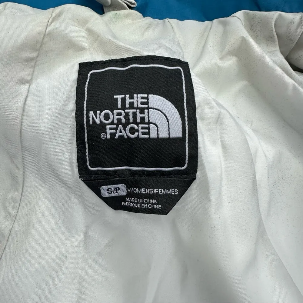 The North Face Sky Blue HyVent Hooded Ski Jacket, S - Image 7