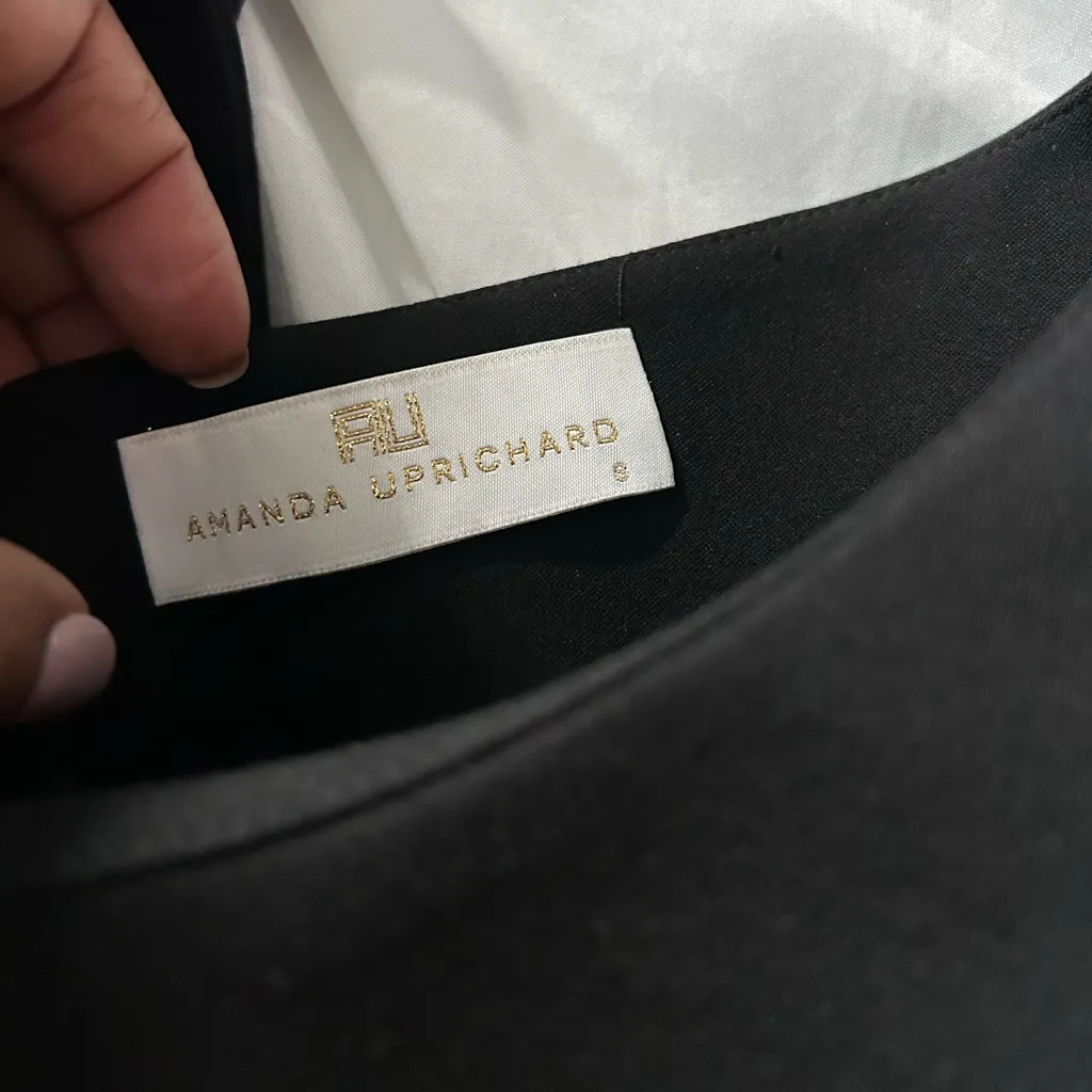 Amanda Uprichard | Eclipse Dress in Black Powerstretch - Image 6