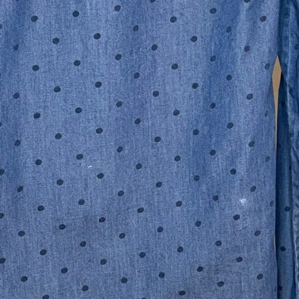 Women’s So Rowdy Dot Print Button-Down Shirt Size X-Small - Image 7