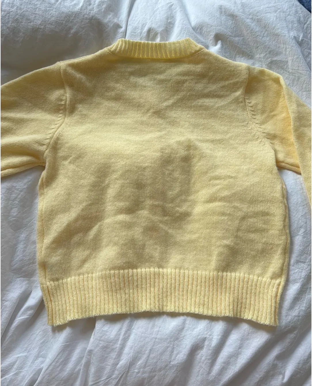 Butter yellow cardigan - Image 2