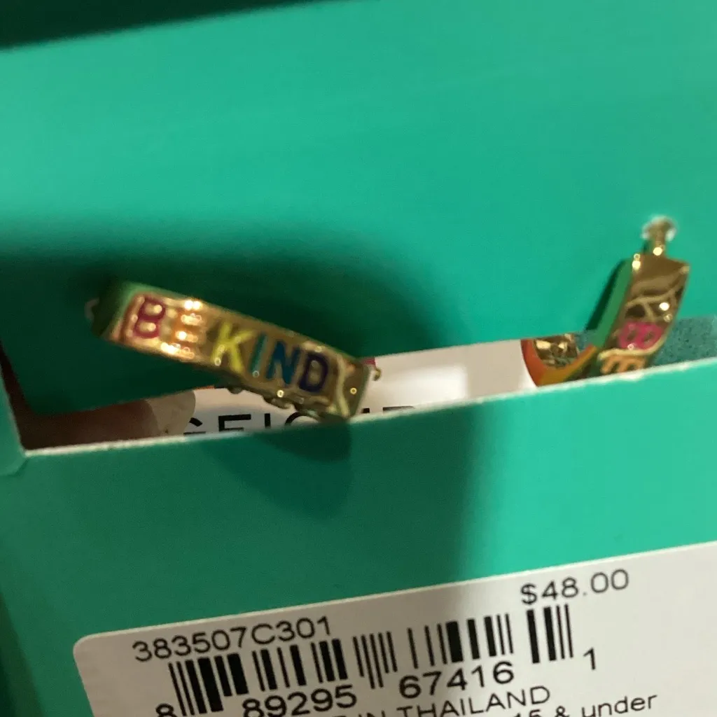 Kurt Geiger Emerald Green Earrings - Image 4