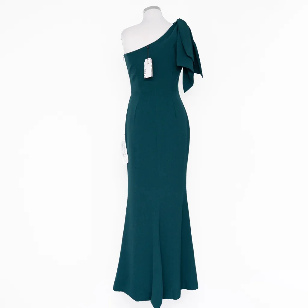 Dress the Population Georgina One Shoulder Bow Gown - Image 3