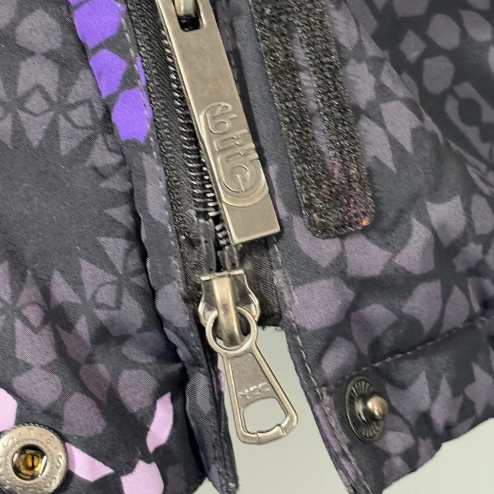 Vintage Rodeo Gold Series Womens Ski Snow Jacket Size Medium Uk 14/16 black/purp Purple - Image 5