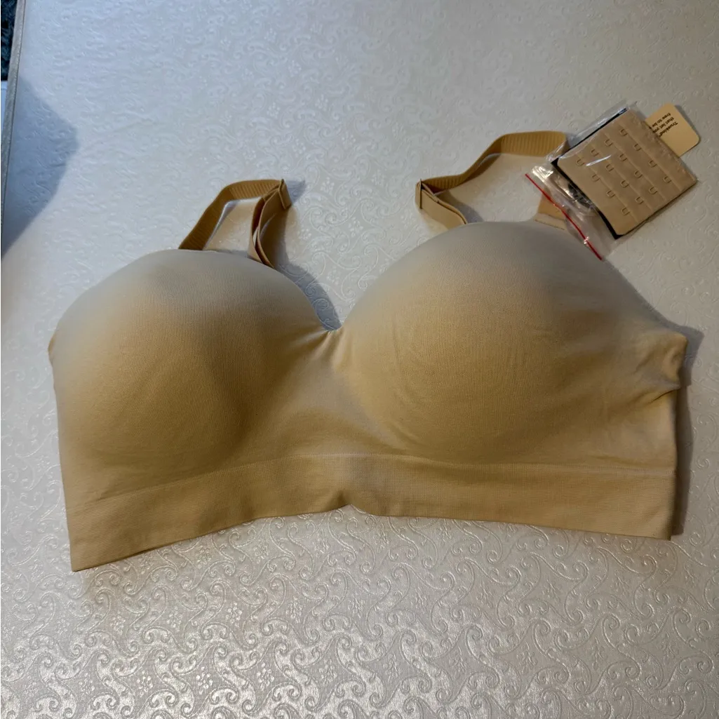 NWT Bra Truekind Seamless Nude Size 2XL Tan - Image 4