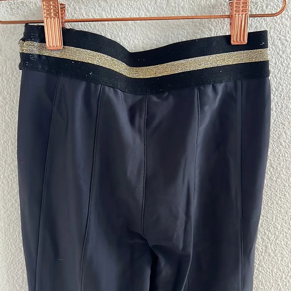 PE NATION Riseball Legging Black Spellout Athleisure Active Pants XS - Image 11