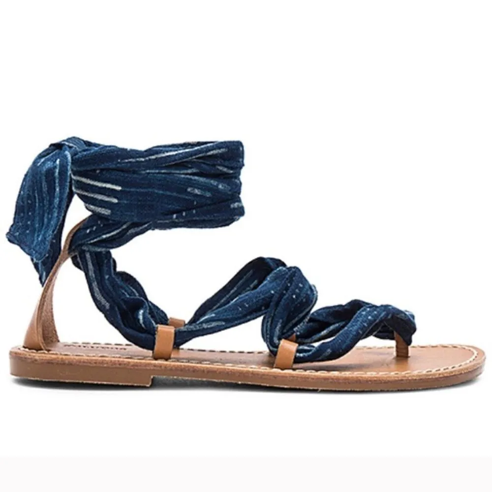 NWT Soludos Indigo Blue Sandals - Image 3