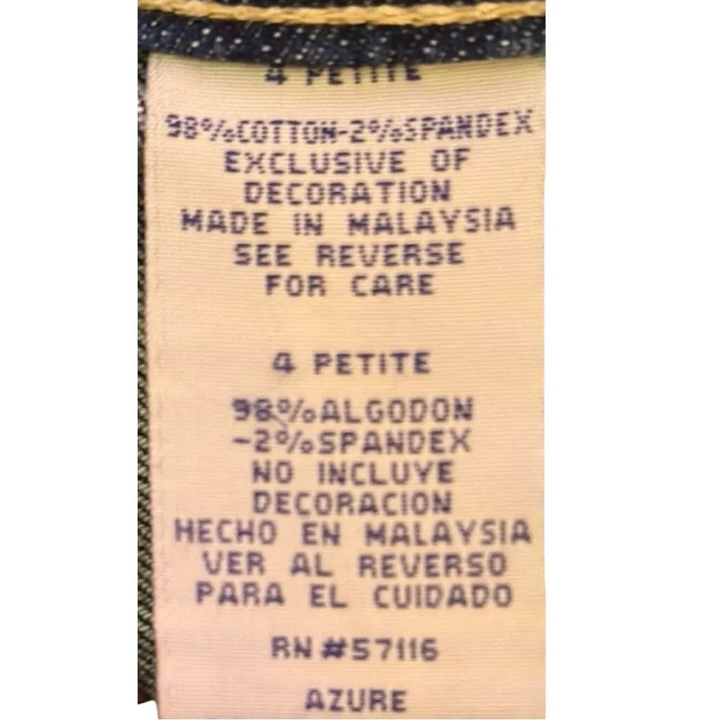 Faded Glory Women's Flare Jeans - Dark Blue - Image 3