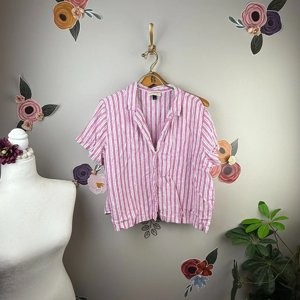 Universal Threads Universal Thread Stripped Pajama Set - Size - XL - Image 2