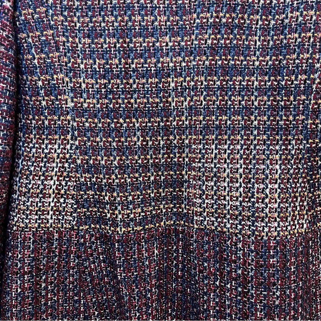 Rebecca Taylor Blanket Woven Tweed Jacket Blazer Size 2 - Image 15