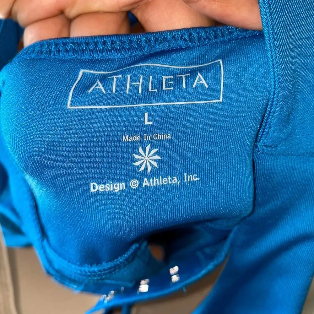 athletic exercise Dress Front Cut Out built in padded bra racerback sz L - Image 52