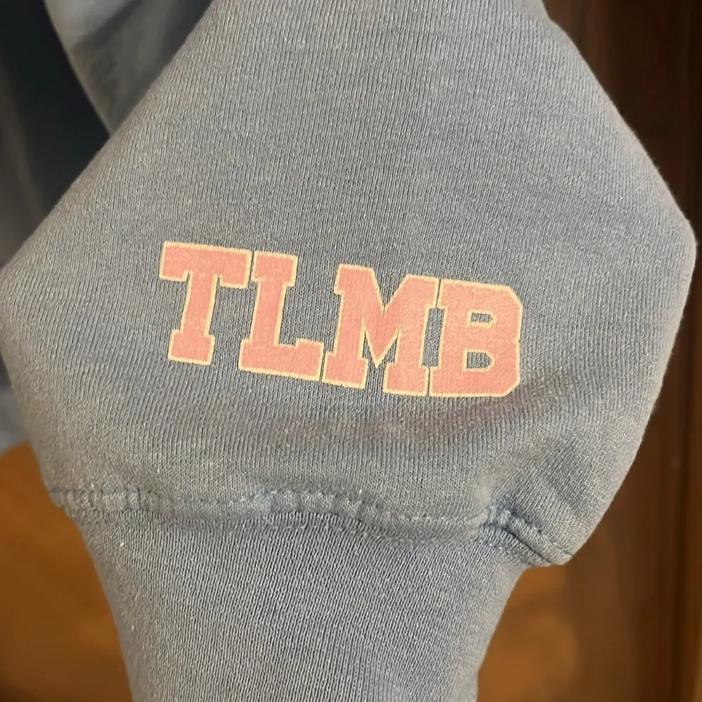 The Little Milk Bar Milky Way‎ University Crewneck Sweatshirt L/XL Blue - Image 4