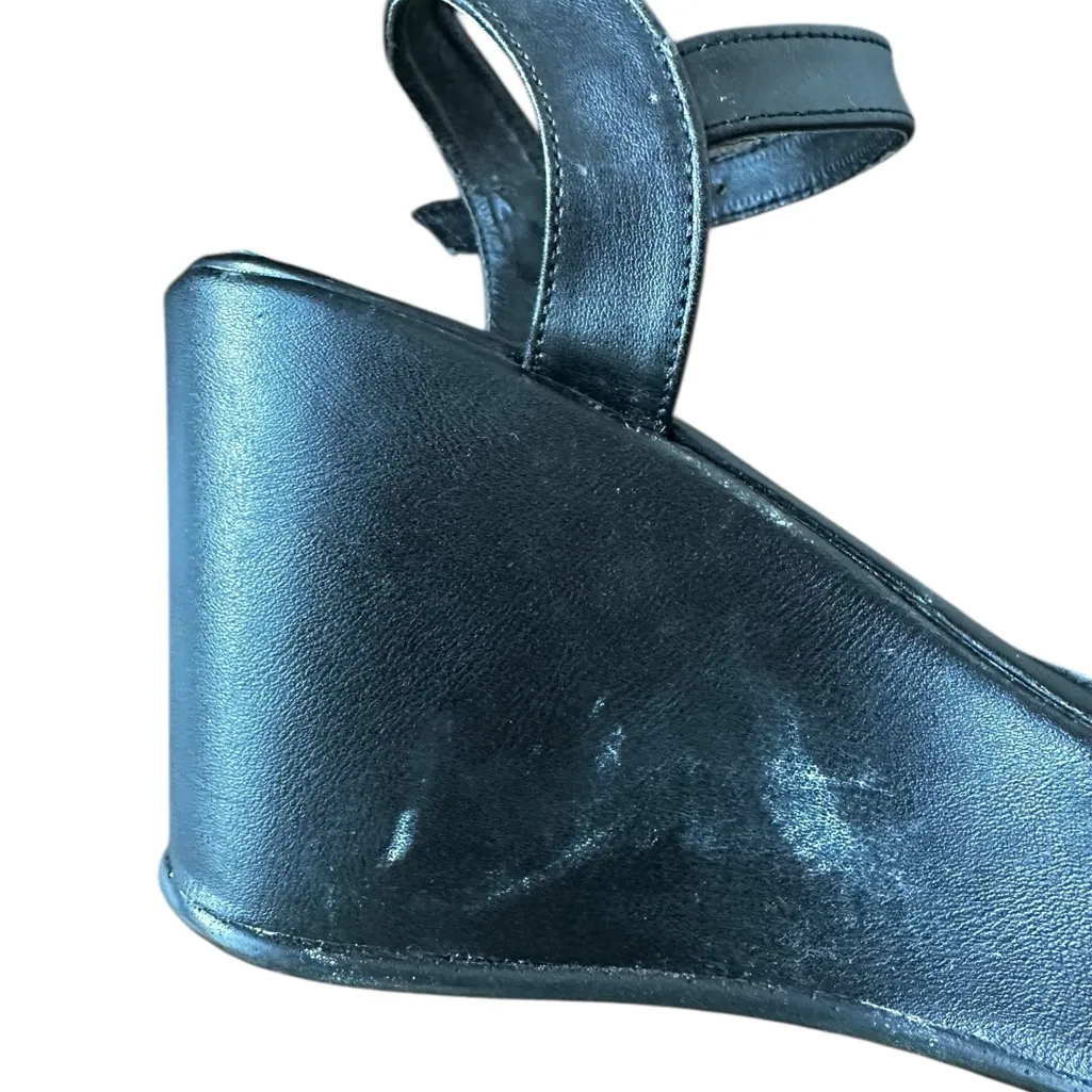 Versace Women’s Medusa Wedge Heels - Image 9