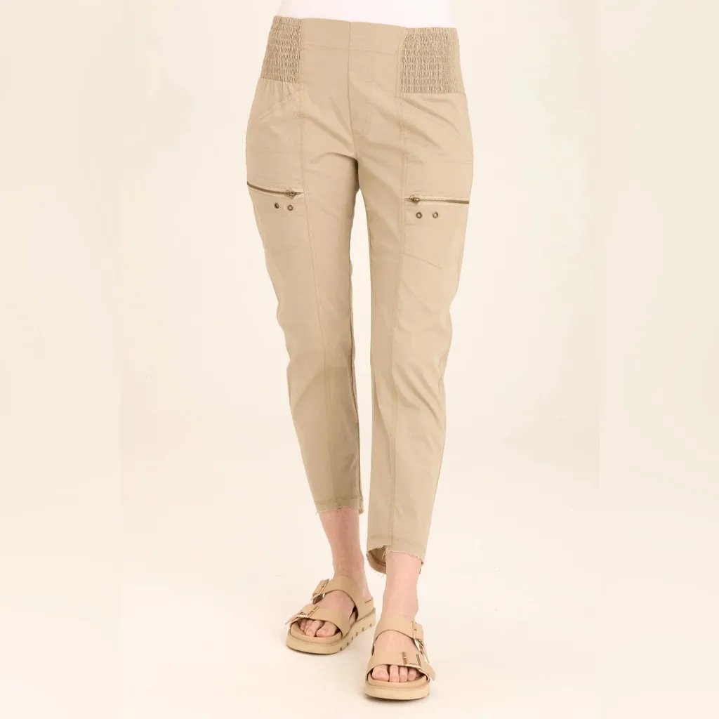 Wearables XCVI Medium Pull On Acker Slim Round Hem High Waist Lagenlook Pants - Image 2