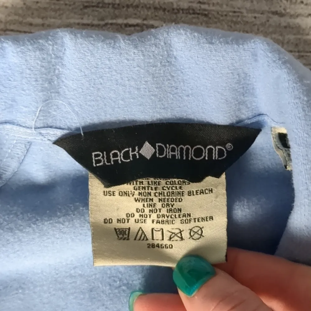 Black diamond blue jacket size medium - Image 3