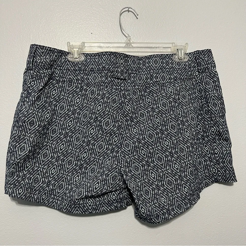 Marmot blue geometric diamond print active outdoor shorts‎ - Image 3