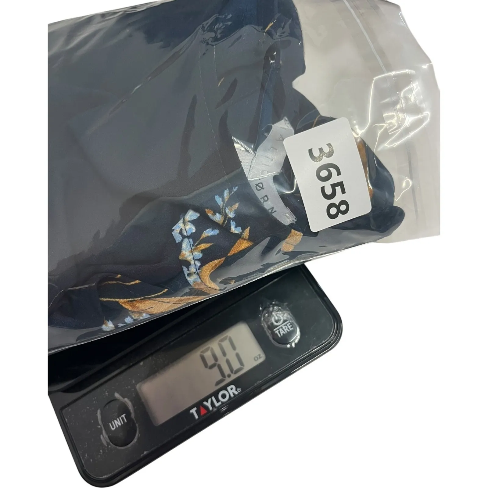 New Baltic Born Eleanor Midi Dress Womens Large Blue Floral Fit Flare Boho Chic - Image 11