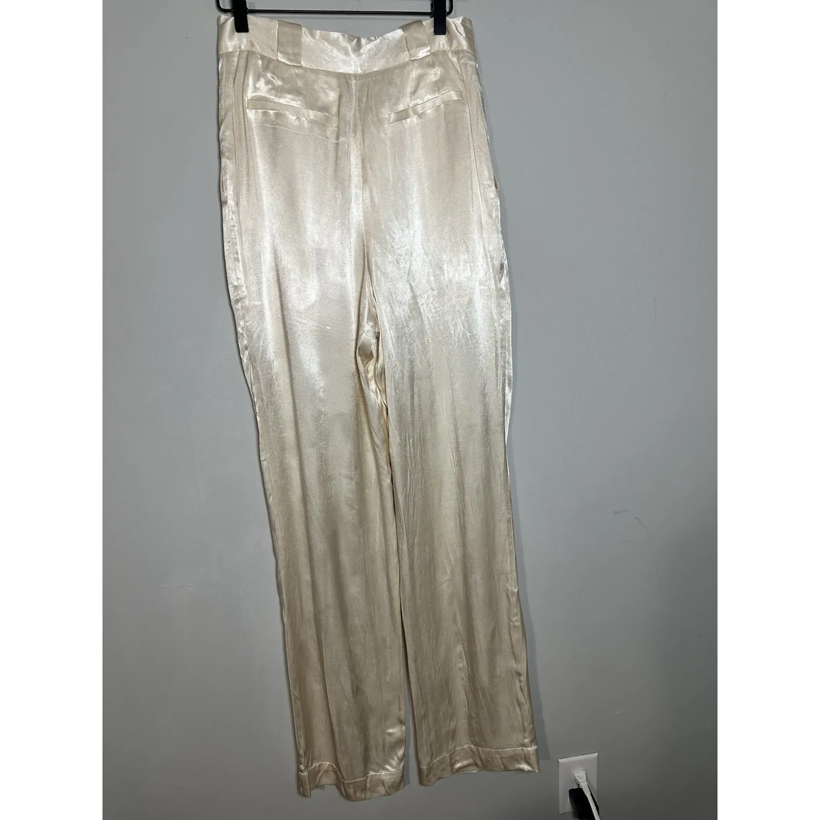 Shona Joy La Lune High Waisted Tailored Pants in Cream - NWT - Size 6 - Image 7