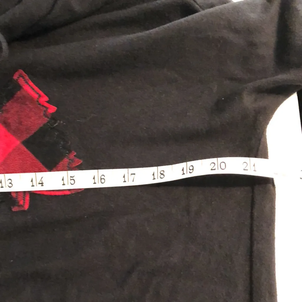 Women’s Maurices Lakeside cozy plaid Cowl neck long sleeve shirt top sweatshirt - Image 6