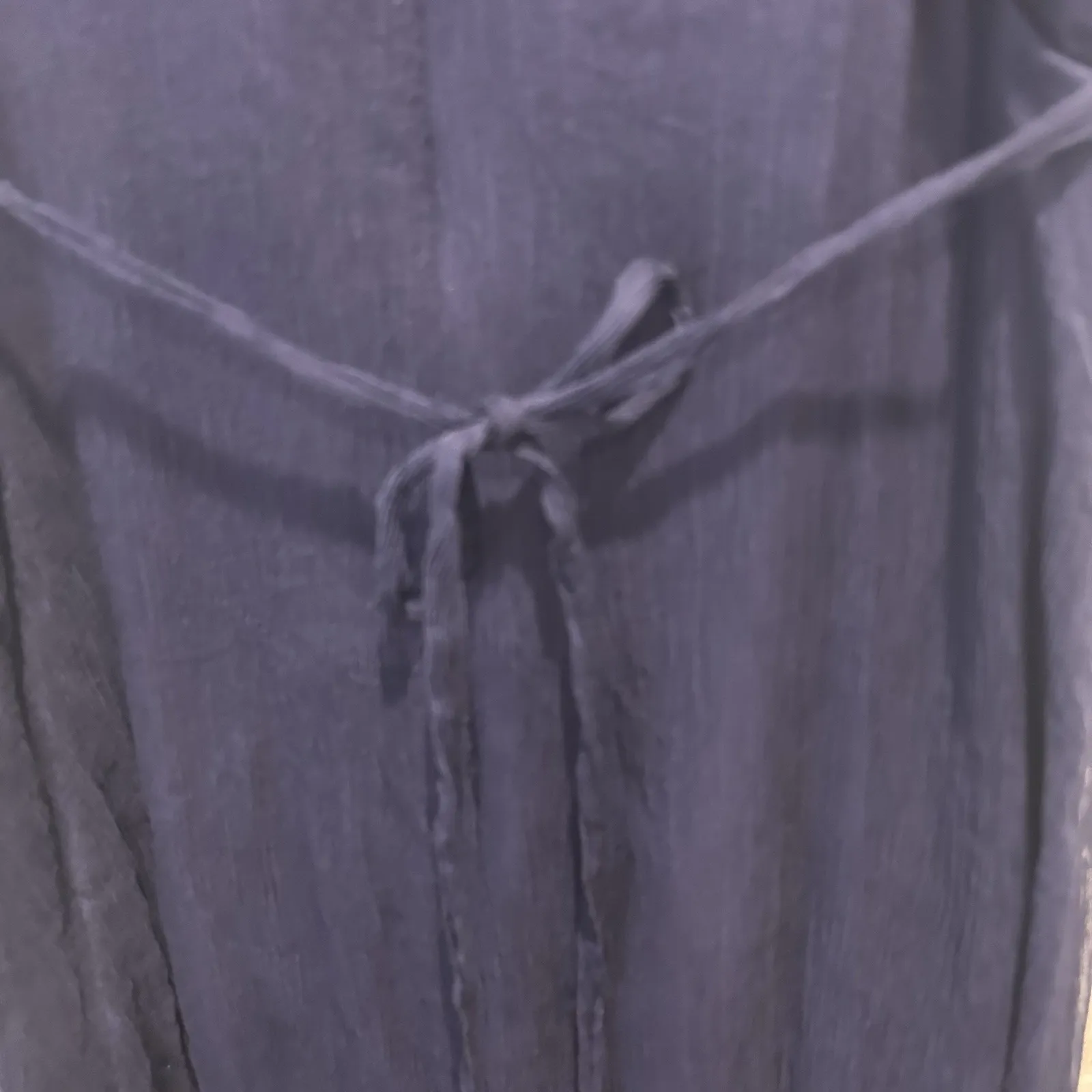 Robbie Bee Size 8 Y2K Fairy Whimsigoth‎ Blue Silk Chiffon Dress Princess Waist - Image 6