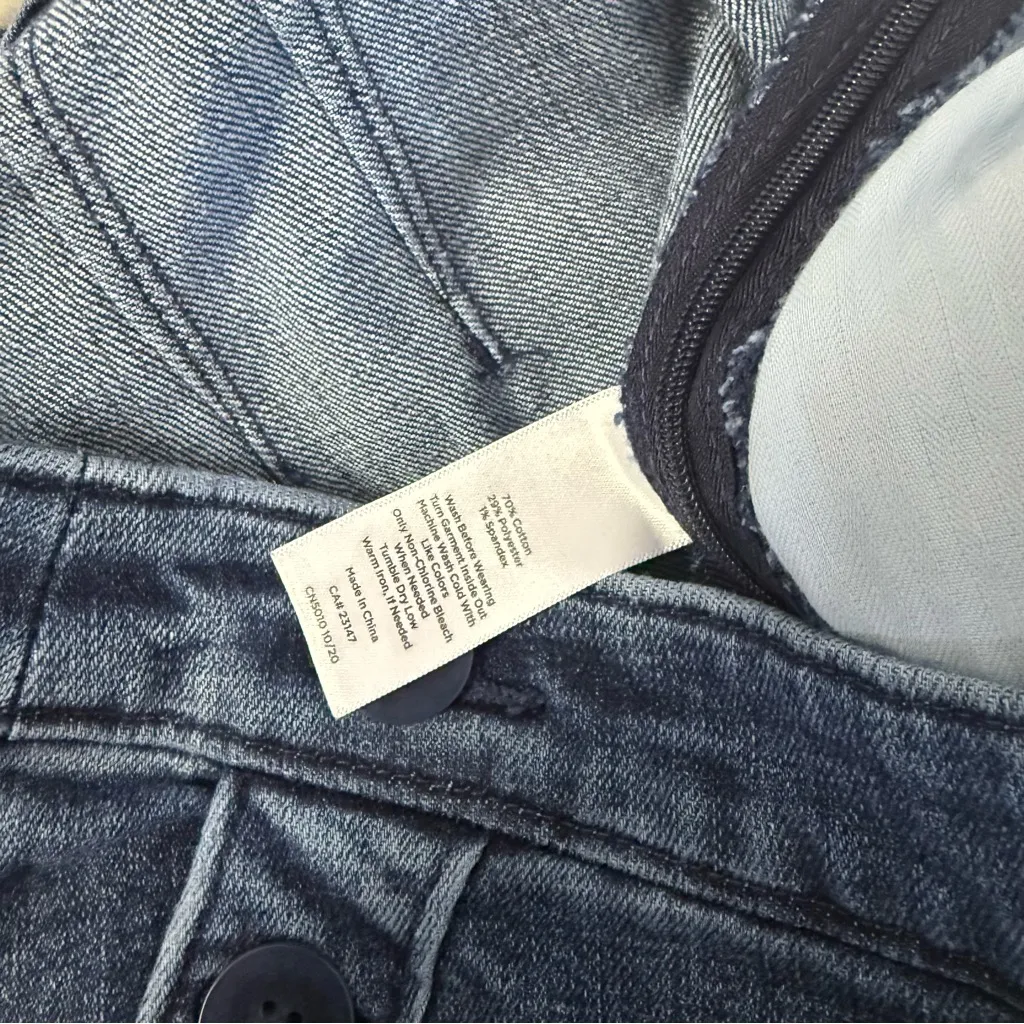 Talbots Wide Leg Jeans – Size 14 Petite – Medium Wash - Image 5