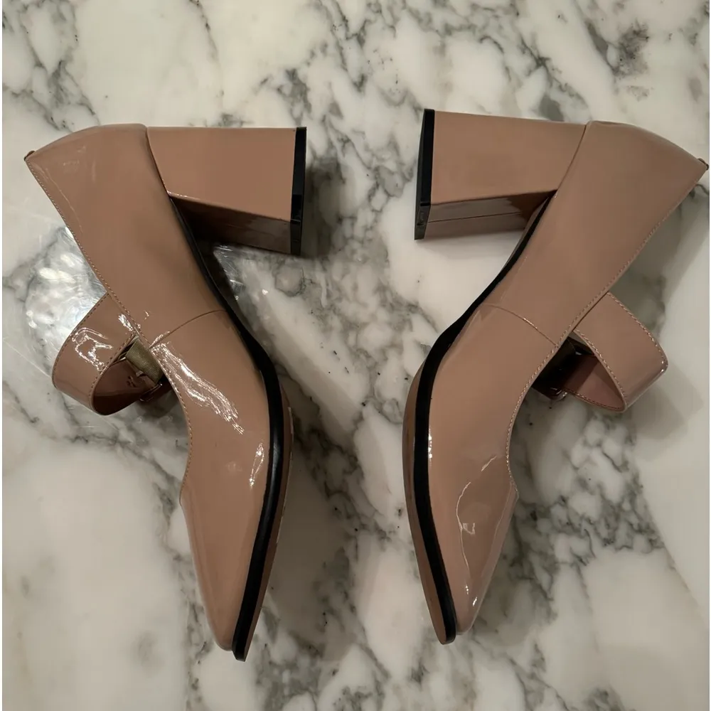 🆕 Linea Paolo BELLE Patent Leather Square Toe Mary Jane Pumps NWOT 11 - Image 3