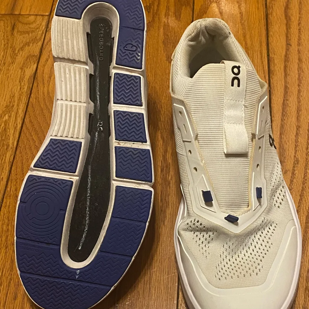 Women’s On The Roger Spin Undyed White/ Indigo Blue Size 9 3WD11481089 - Image 6