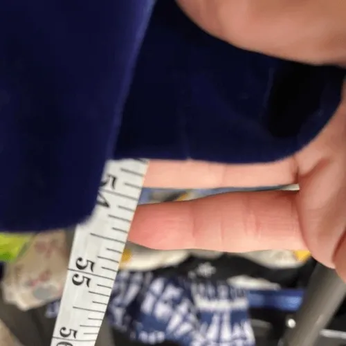 Vintage Bluff Women's Velvet Button Back Dress Blue Size‎ S Whimsical romantic - Image 12