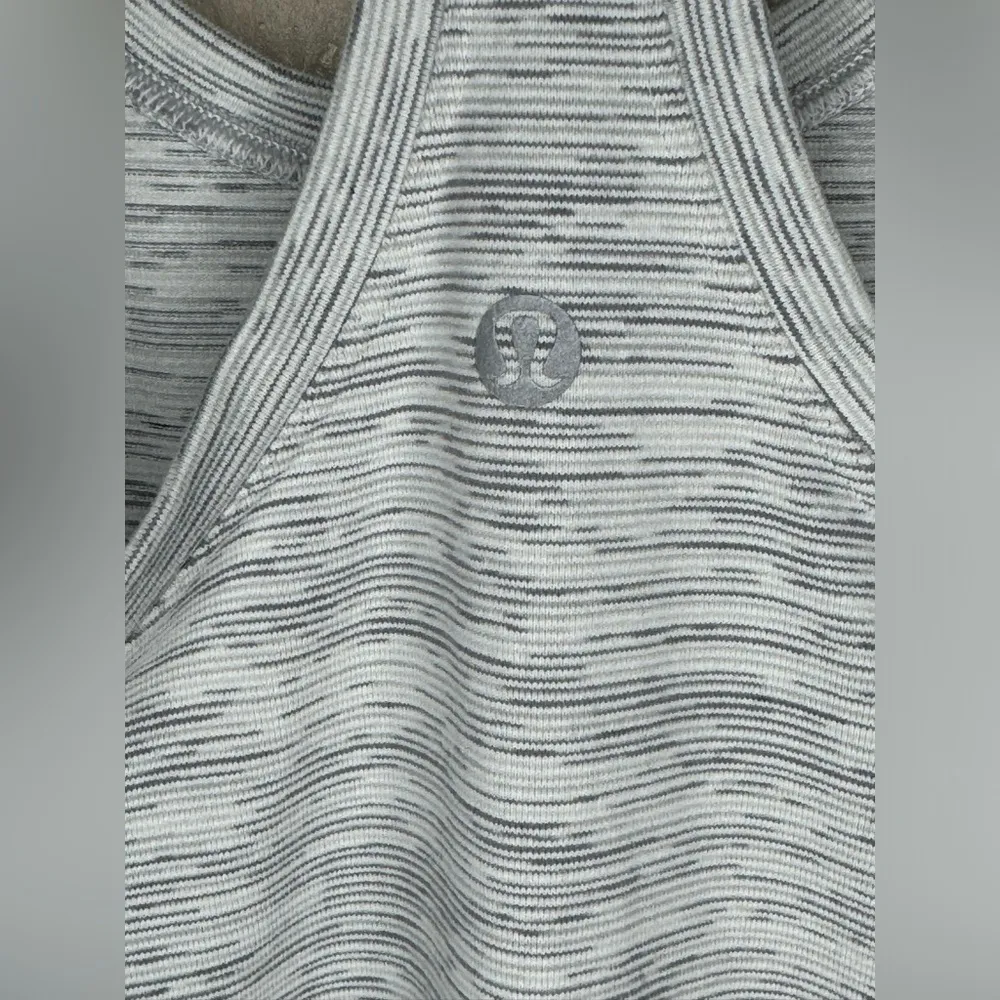 Lululemon Cool Racerback Tank  Tank Size 4 Wee Are From Space Nimbus Battleship - Image 9