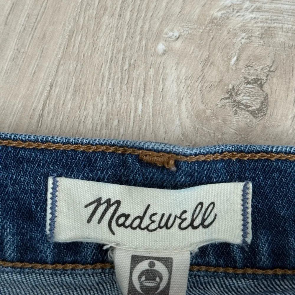 Madewell Classic Straight Full-Length Jeans | Marfield Wash: Surplus Pocket | 28 - Image 6
