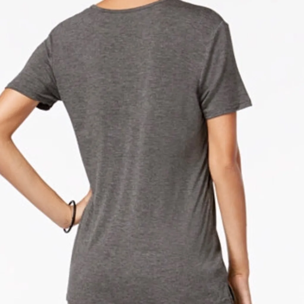 NWT Easy Rider X Nordstrom Lace Up Graphic Tee Shirt - Image 4