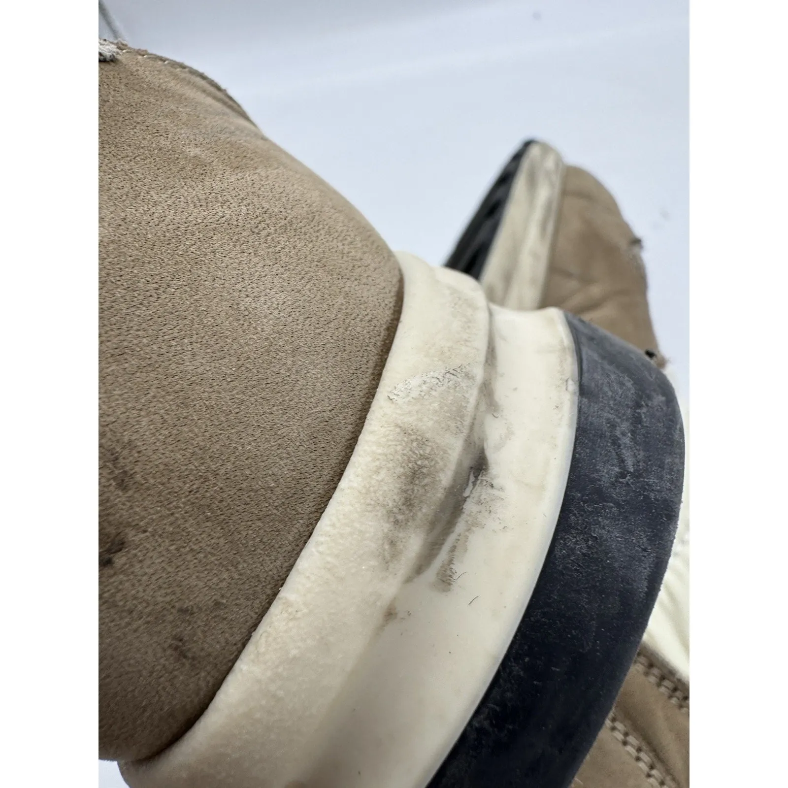 Woman by Common Projects Retro Classic Sneakers in Beige Size 38 US 7.5 - Image 9