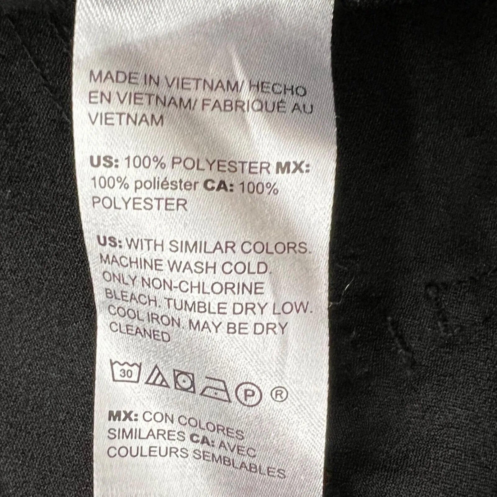 Chicos Pants Womens 6 Black Cargo Slim Fit Ankle Stretch Utility Pockets Modern - Image 12