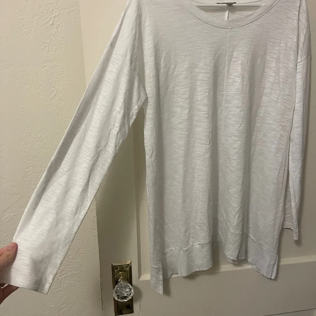 LILLA P white Long Sleeve Top Size Medium - Image 2