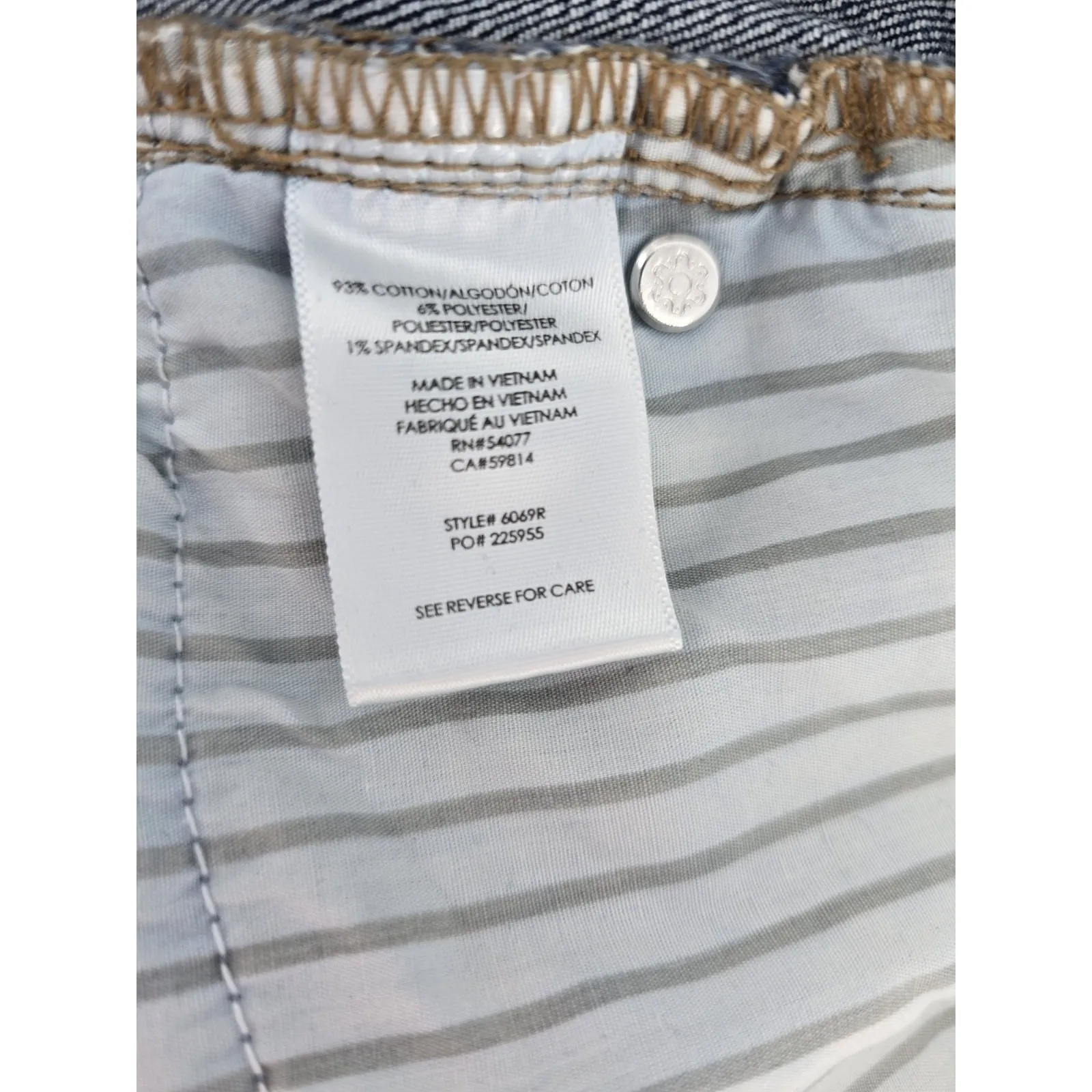 Cabi 5th Avenue Womens‎ Straight Leg Jeans Denim Size 6 - Image 5