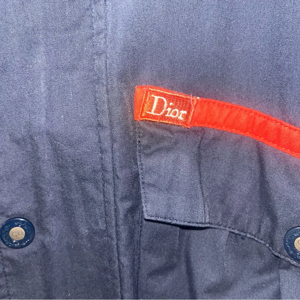 Vintage Christian Dior Ski Jacket 80s/90s Retro Colorblock Windbreaker M - Image 2