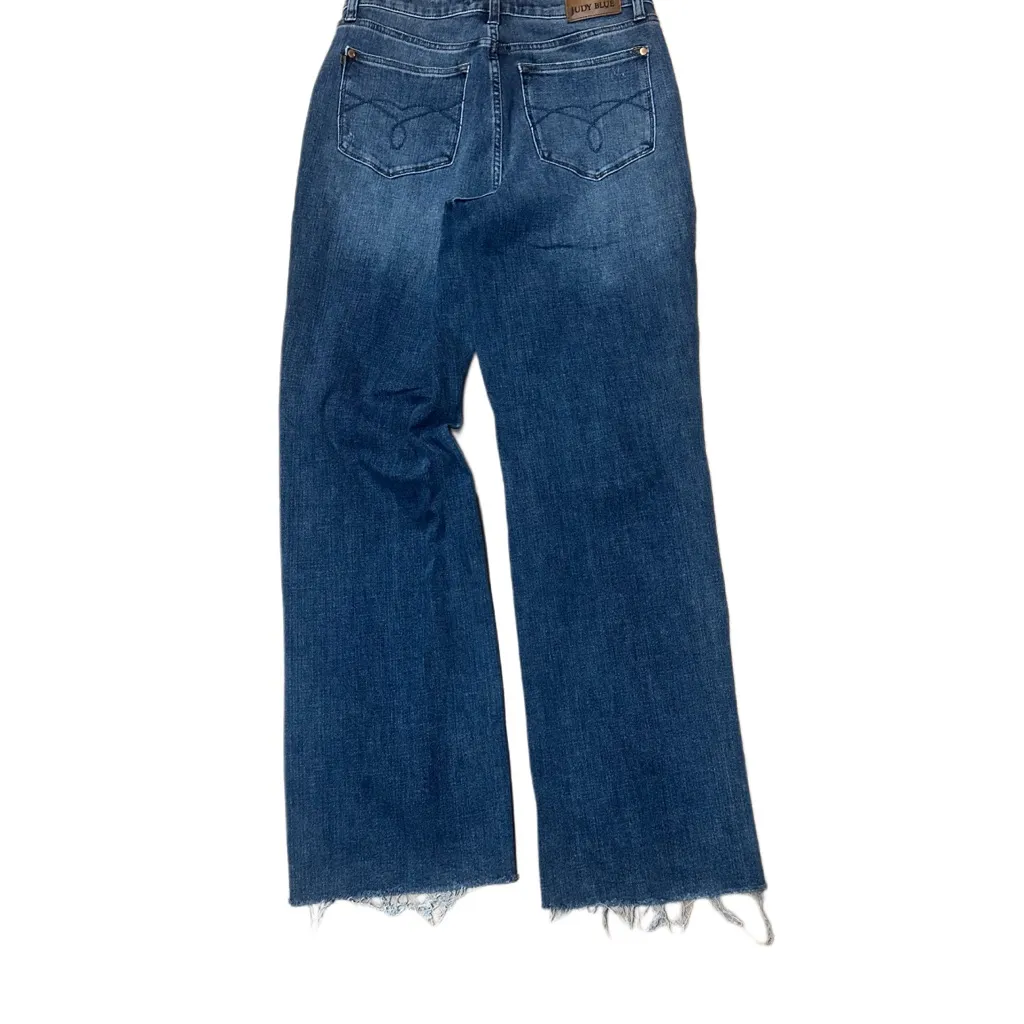 Judy Blue dark wash straight leg high waist jeans size 31 - Image 2