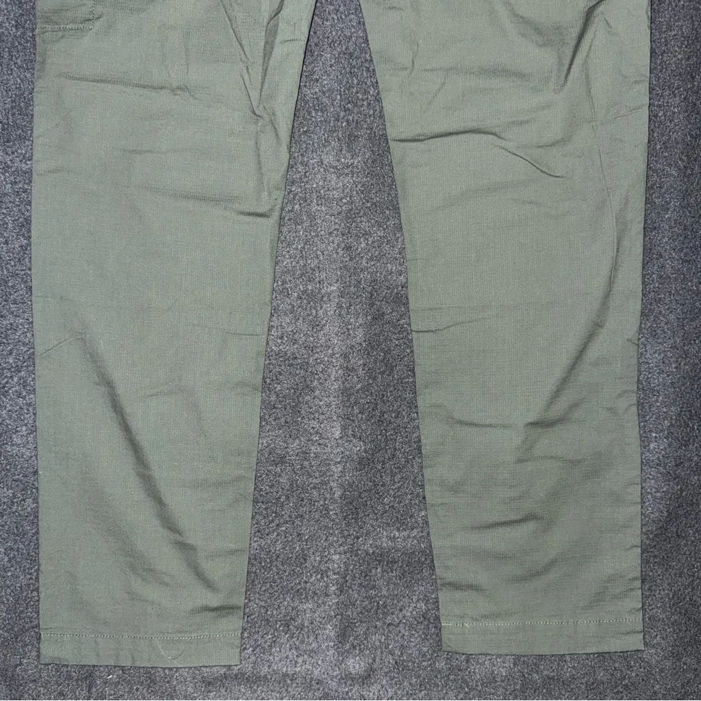 Vuori Women's Medium Ripstop Pants Green Organic Cotton Stretch Drawstring VW401 - Image 6