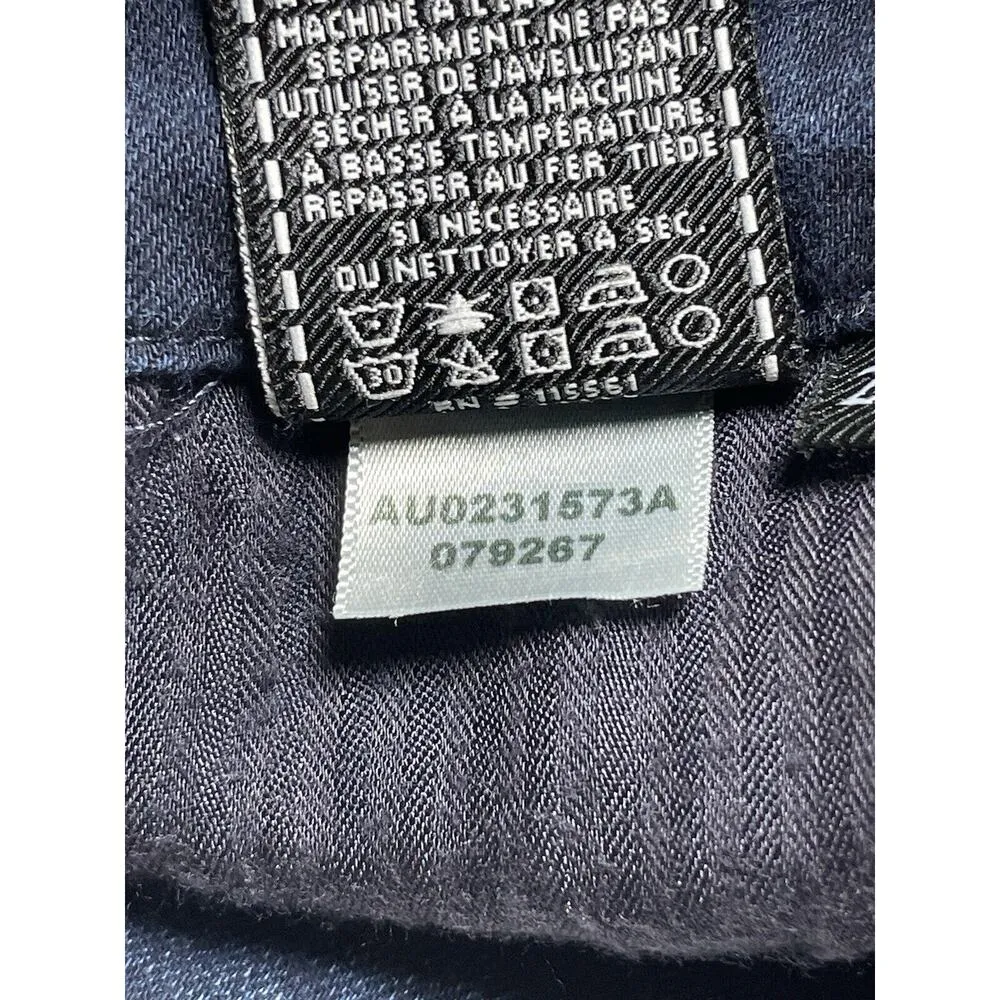 7 for All Mankind Jeans Womens 28 Blue Dark Wash Denim Kimmie Straight Leg - Image 6